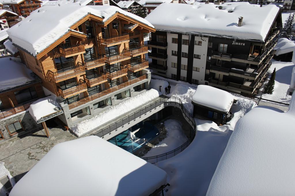 Alpenhotel Fleurs De Ζερμάτ Εξωτερικό φωτογραφία