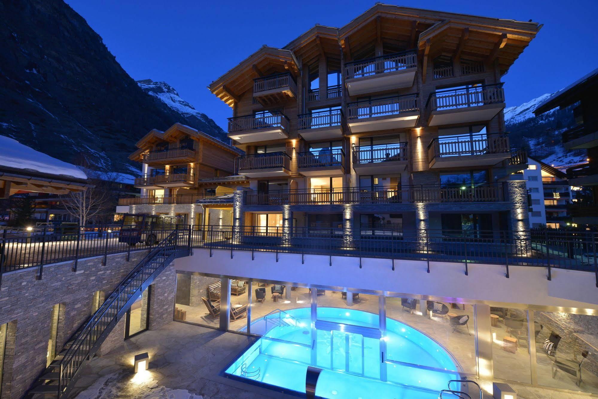 Alpenhotel Fleurs De Ζερμάτ Εξωτερικό φωτογραφία